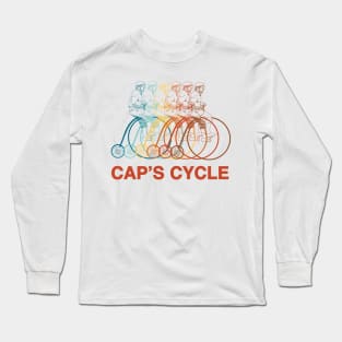 Cap’s Cycle Penny Farthing Long Sleeve T-Shirt